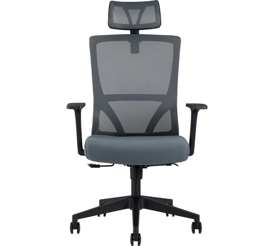 Кресло руководителя Стул Груп TopChairs Local, серое 1909A grey x1