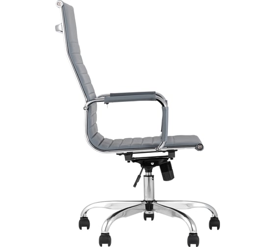 Кресло руководителя Стул Груп TopChairs City, серое D-101H GREY