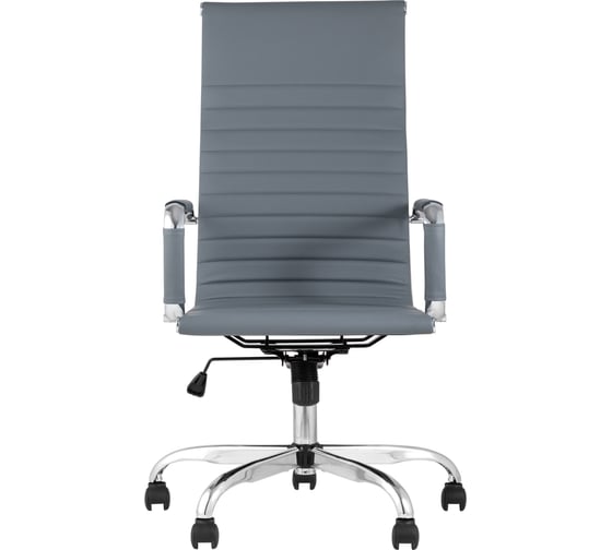 Кресло руководителя Стул Груп TopChairs City, серое D-101H GREY