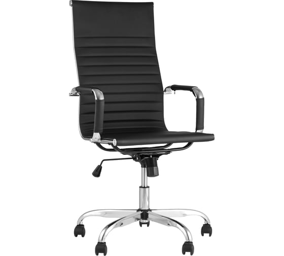 Кресло руководителя Стул Груп TopChairs City, черное D-101H BLACK 1