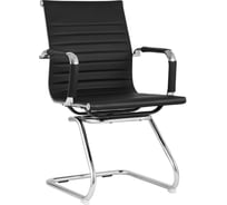 Кресло для посетителей Стул Груп TopChairs Visit, черное D-101L black
