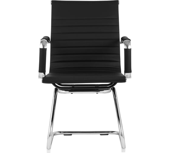 Кресло для посетителей Стул Груп TopChairs Visit, черное D-101L black