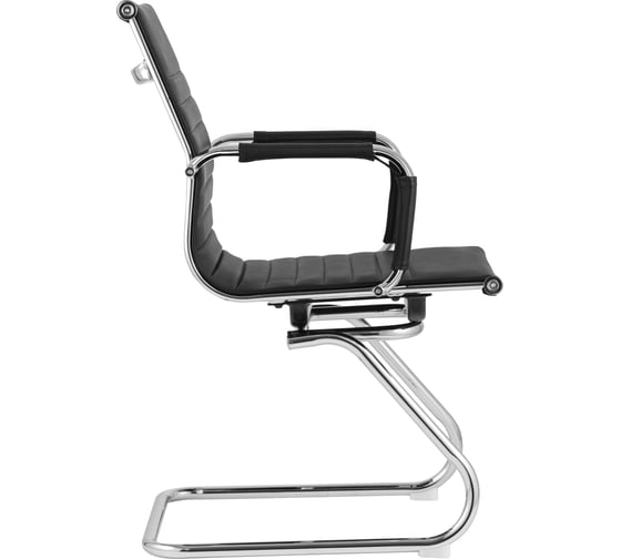 Кресло для посетителей Стул Груп TopChairs Visit, черное D-101L black