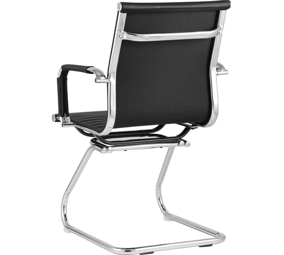 Кресло для посетителей Стул Груп TopChairs Visit, черное D-101L black