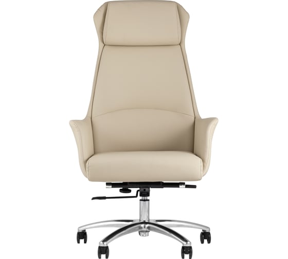 Кресло руководителя Стул Груп TopChairs Viking, бежевое A025 DL001-3