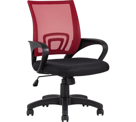 Компьютерное кресло Стул Груп TopChairs Simple, красное D-515 red