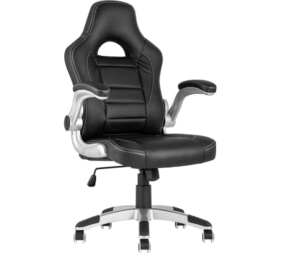 Компьютерное игровое кресло Стул Груп TopChairs Genesis, черное SA-R-10 black