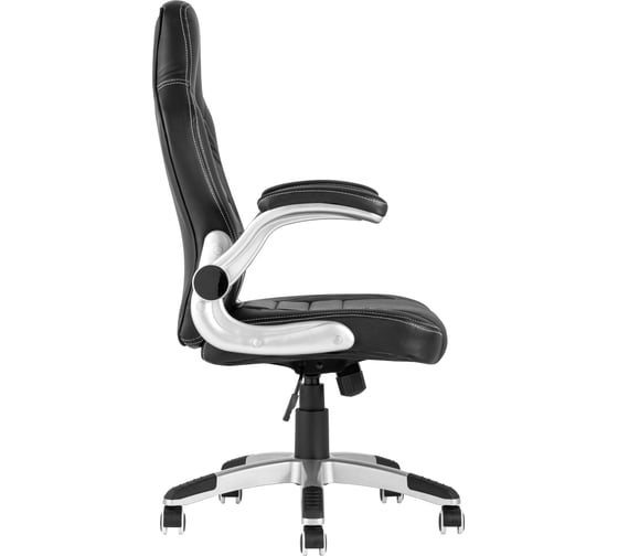 Компьютерное игровое кресло Стул Груп TopChairs Genesis, черное SA-R-10 black