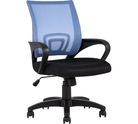 Компьютерное кресло Стул Груп TopChairs Simple, голубое D-515 light blue