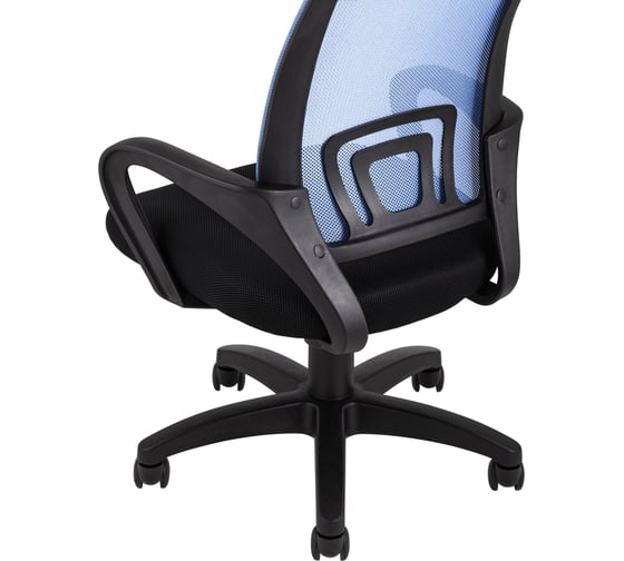Компьютерное кресло Стул Груп TopChairs Simple, голубое D-515 light blue