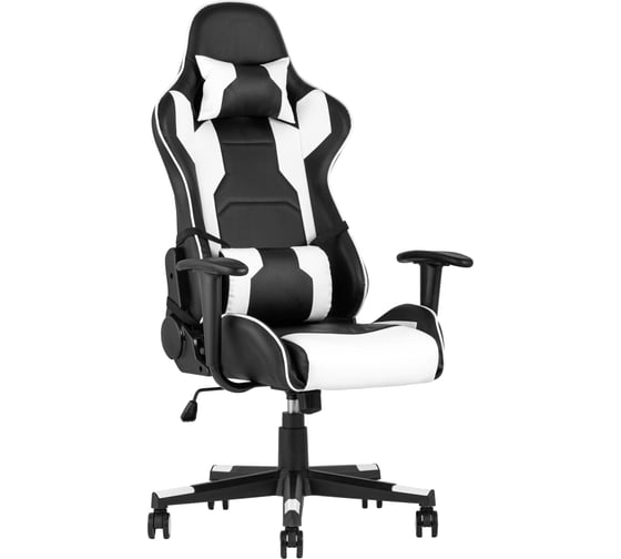 Компьютерное игровое кресло Стул Груп TopChairs Diablo, белое SA-R-4 white