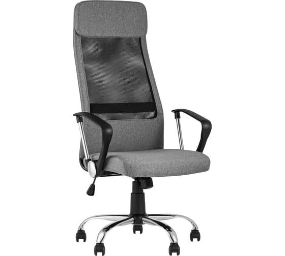 Компьютерное кресло Стул Груп TopChairs Bonus, серое D-205-3 grey