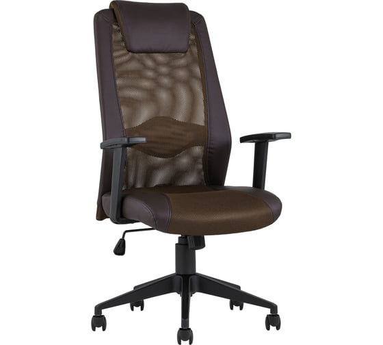 Компьютерное кресло Стул Груп TopChairs Studio, коричневое D-204 brown