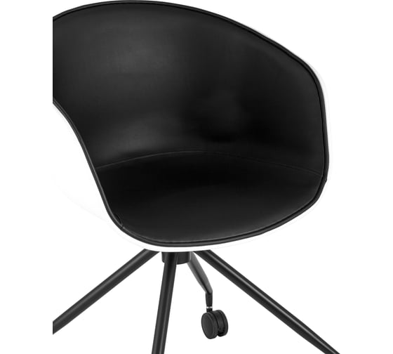 Офисное кресло Стул Груп LIBRA, пластик белый, экокожа SL-7040ZB
