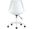 Офисный стул Стул Груп BLOK, пластиковый, белый BLOKHUS WHITE 3