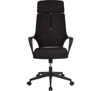 Кресло офисное easy chair 304 lt серое черное сетка ткань пластик