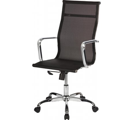 Кресло для руководителя Easy Chair 710 T черное, сетка, металл 1127792