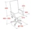 Кресло BN_Dp_Руководителя EChair-515 RT Комус Мебель рецикл.кожа черный 299461 7