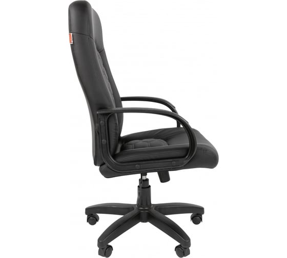 Кресло для руководителя Easy Chair 683 TPU черное, экокожа, пластик 1318293