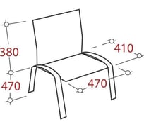 Стул офисный easy chair 809 vpu черный