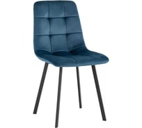 Стул для кухни обеденный Стул Груп Chilly, рогожка Lumos, темно-синий (комплект 4 стула) OS-2011LUM-V seat Lum-86 D.blue BOX4