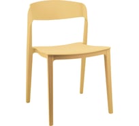 Стул для кухни обеденный Стул Груп Moris, пластик, бледно-желтый SL-7089 yellow 70139