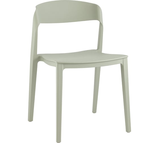 Стул для кухни обеденный Стул Груп Moris, пластик, серо-зеленый SL-7089 green 90455 1