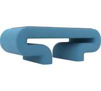 Стол Лига диванов Волна рогожка Амур голубой 125808