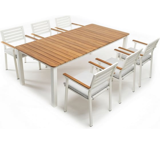 Стул из алюминия CONCORDE белый Joygarden 75227