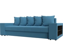 Диван прямой Лига диванов Дубай полки справа 123288