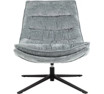 Кресло лаунж Стул Груп Lazy, букле, серый DM7658 BMG845-602 L.blue