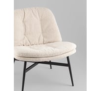 Стул-Кресло лаунж Стул Груп Tail, букле, кремовый DM5052-1 BMG857-3 cream
