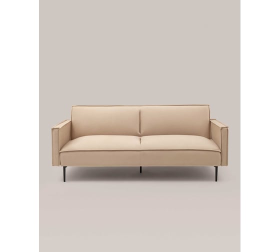 Стул Груп Диван прямой Кассель велюр рельефный бежевый vd-cassel-cl-cream 1