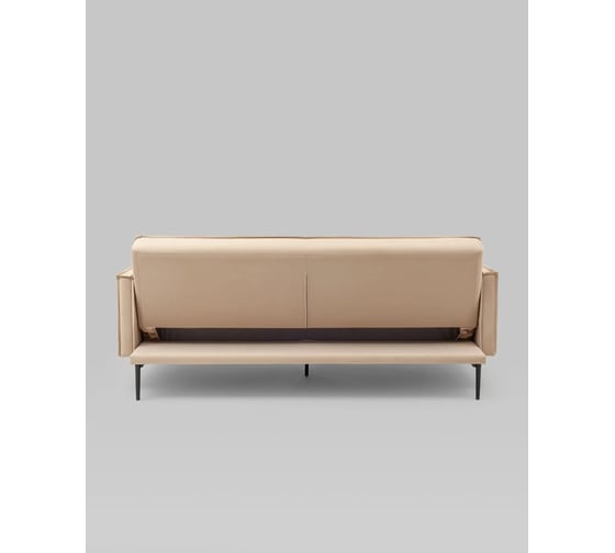 Стул Груп Диван прямой Кассель велюр рельефный бежевый vd-cassel-cl-cream