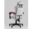 Компьютерное игровое кресло Стул Груп TopChairs Phantom, ткань, серо-красный GF-8080 TT704+TT703 7