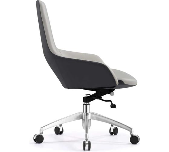 Компьютерное офисное кресло Стул Груп TopChairs Soulo, бежевый, серый A308-A 8371-12/1