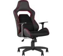Компьютерное игровое кресло Стул Груп TopChairs Meteor черное AV 140 PL MK-223/455/457