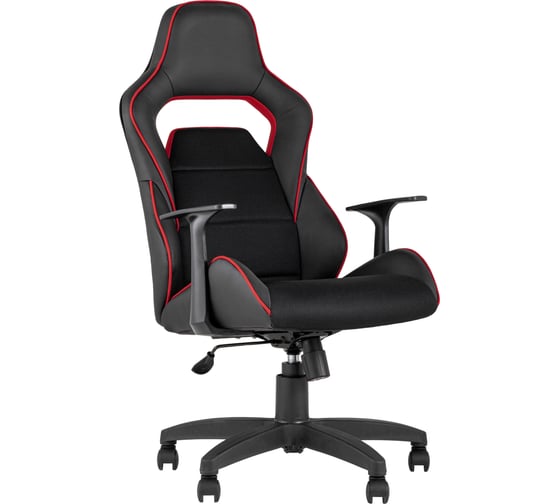 Компьютерное игровое кресло Стул Груп TopChairs Meteor черное AV 140 PL MK-223/455/457 1