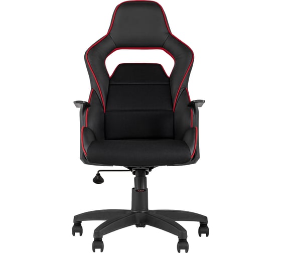 Компьютерное игровое кресло Стул Груп TopChairs Meteor черное AV 140 PL MK-223/455/457