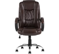 Кресло руководителя Стул Груп TopChairs Atlant, коричневое D-430 brown