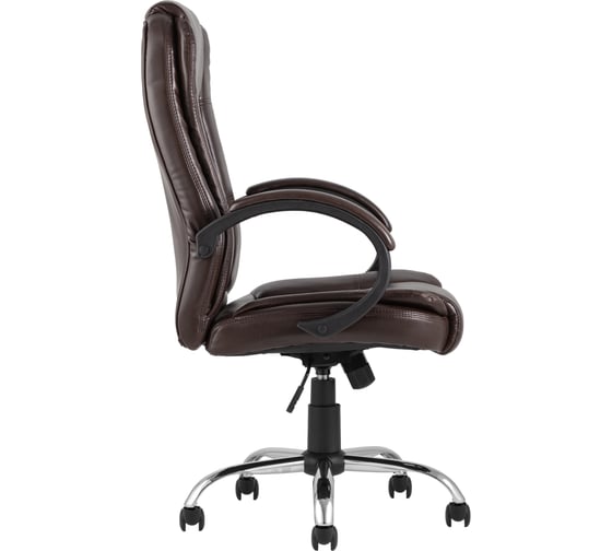Кресло руководителя Стул Груп TopChairs Atlant, коричневое D-430 brown
