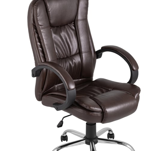Кресло руководителя Стул Груп TopChairs Atlant, коричневое D-430 brown
