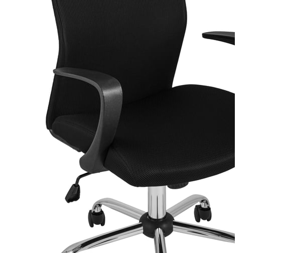 Компьютерное кресло Стул Груп TopChairs Balance, черное D-214 black
