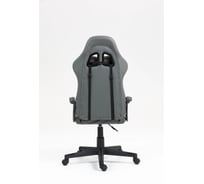 Кресло компьютерное игровое Стул Груп TopChairs Wyvern, серо-черный GF-8066-6 grey+black
