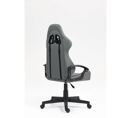 Кресло компьютерное игровое Стул Груп TopChairs Wyvern, серо-черный GF-8066-6 grey+black
