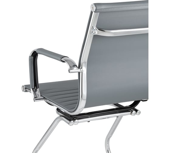 Кресло для посетителей Стул Груп TopChairs Visit, серое D-101L grey