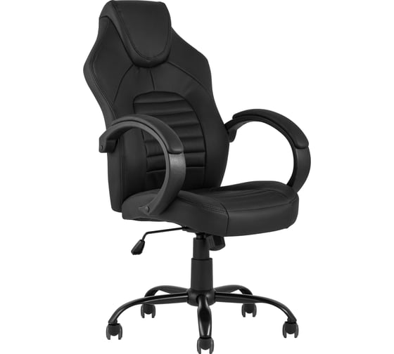 Компьютерное игровое кресло Стул Груп TopChairs Racer Midi, черное SA-R-804 b