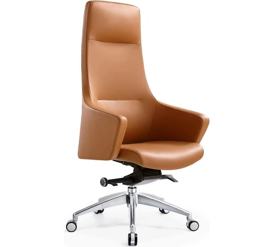Кресло компьютерное руководителя Стул Груп TopChairs Ferris, коричневое A336 270-09