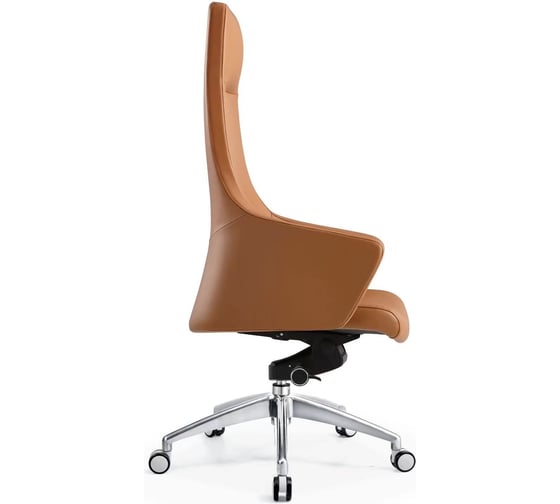 Кресло компьютерное руководителя Стул Груп TopChairs Ferris, коричневое A336 270-09