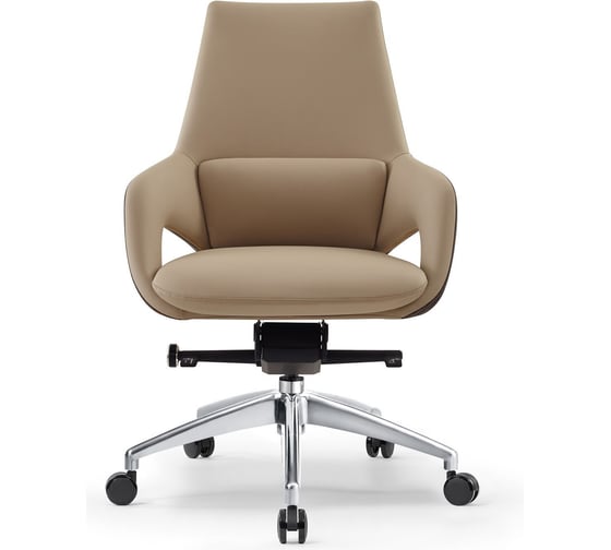 Кресло компьютерное руководителя Стул Груп TopChairs Reign, бежевый A666 2006-11